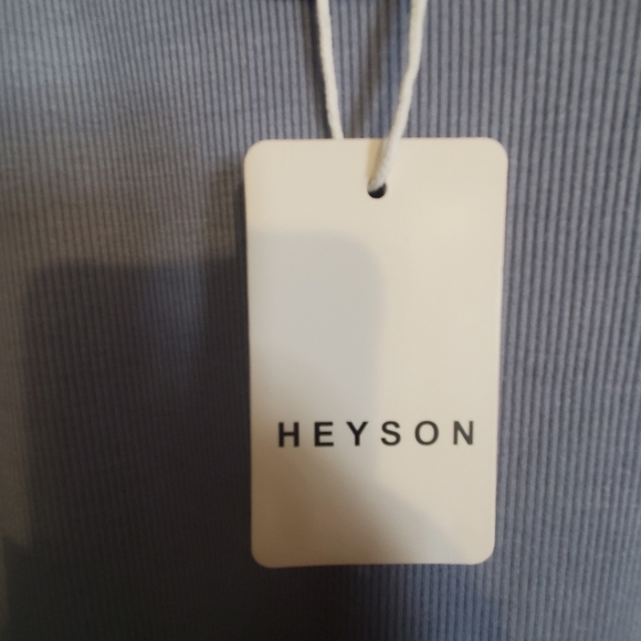 NWT Blue Ruffle Sleeve Bodysuit - Picture 3 of 6